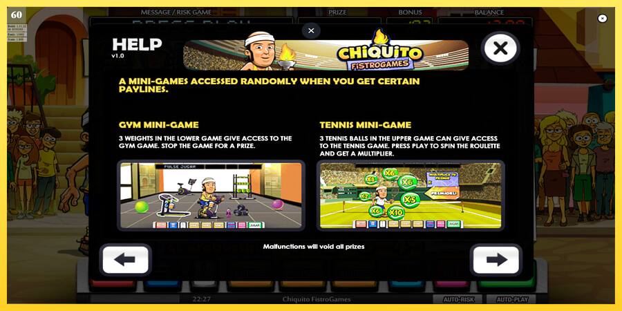 Afbeelding 6 speelautomaat Chiquito FistroGames