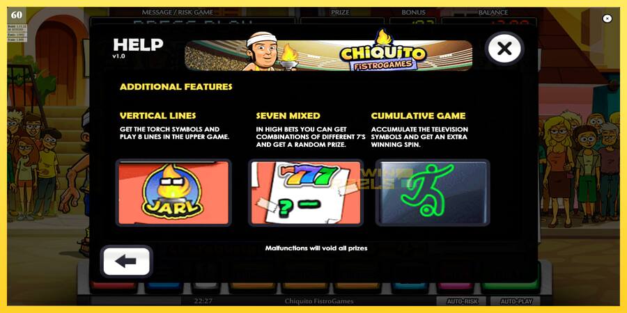 Afbeelding 7 speelautomaat Chiquito FistroGames