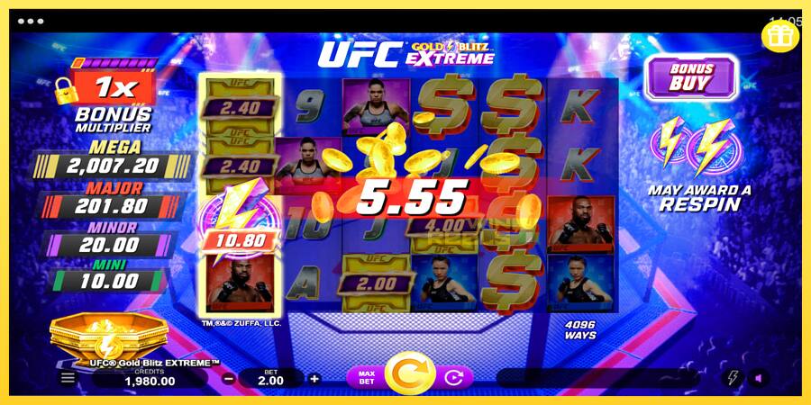 Afbeelding 4 speelautomaat UFC Gold Blitz Extreme