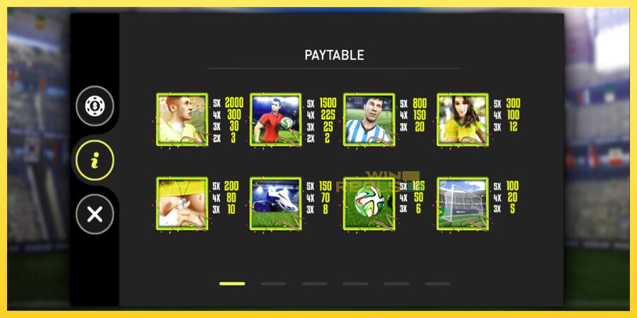 Afbeelding 5 speelautomaat World Soccer Slot