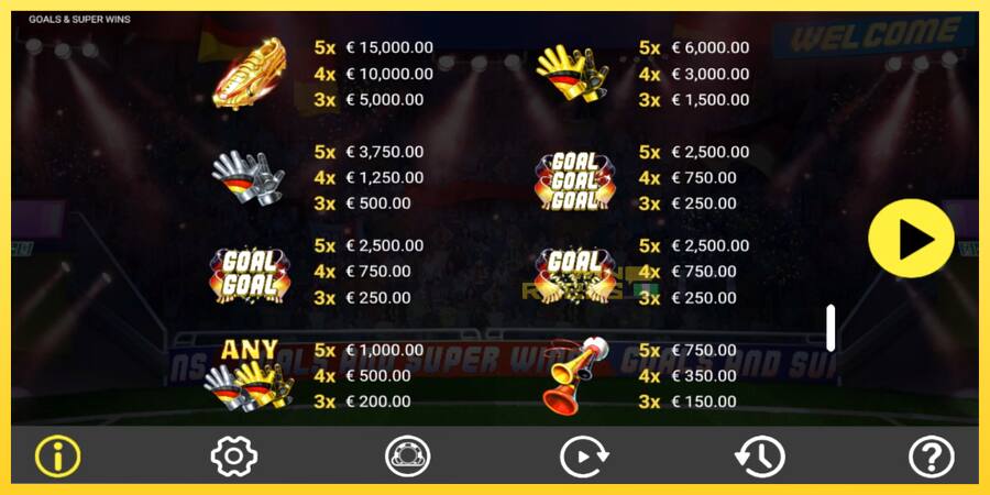 Afbeelding 5 speelautomaat Goals & Super Wins