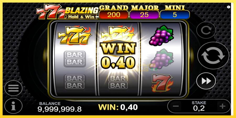 Afbeelding 3 speelautomaat 777 Blazing Hold & Win