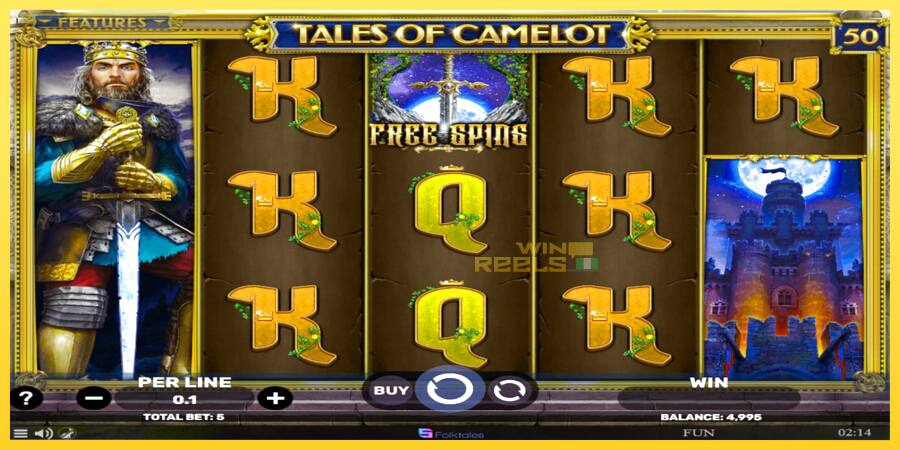 Afbeelding 2 speelautomaat Tales of Camelot