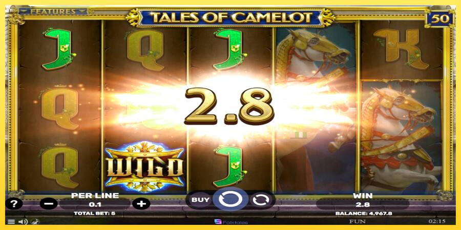 Afbeelding 3 speelautomaat Tales of Camelot