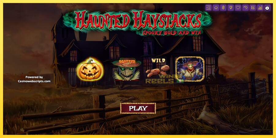 Afbeelding 1 speelautomaat Haunted Haystacks - Spooky Hold and Win