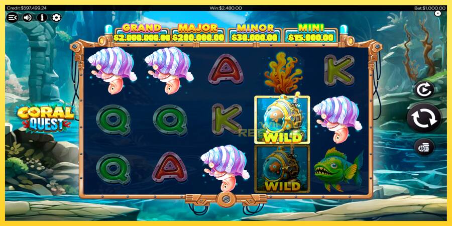 Afbeelding 6 speelautomaat Coral Quest