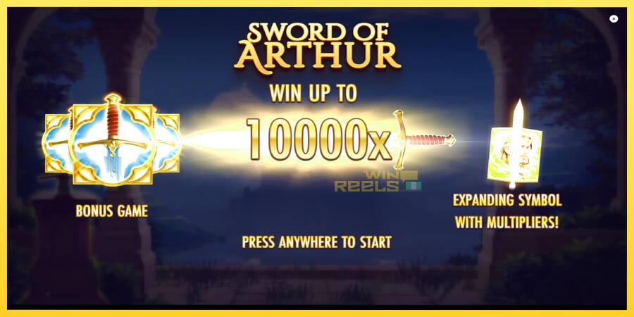 Afbeelding 1 speelautomaat Sword of Arthur