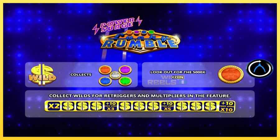 Afbeelding 1 speelautomaat Lucky Rumble Power Surge