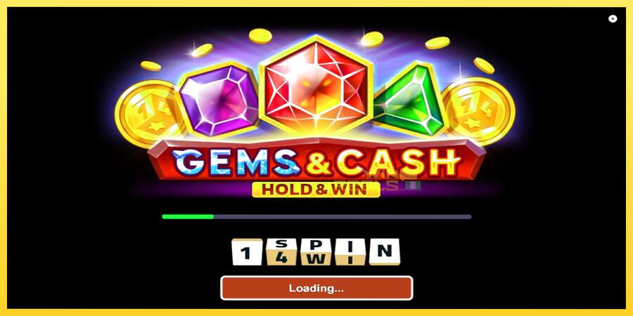 Afbeelding 1 speelautomaat Gems & Cash