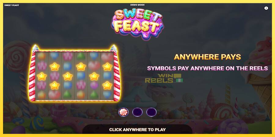 Afbeelding 1 speelautomaat Sweet Feast