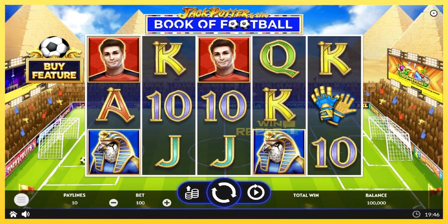 Afbeelding 2 speelautomaat Jack Potter & The Book of Football