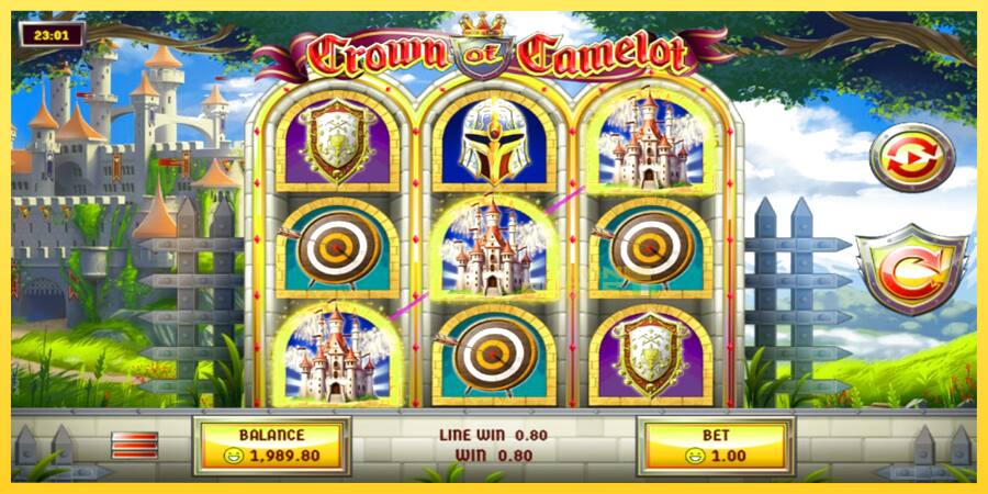 Afbeelding 3 speelautomaat Crown of Camelot