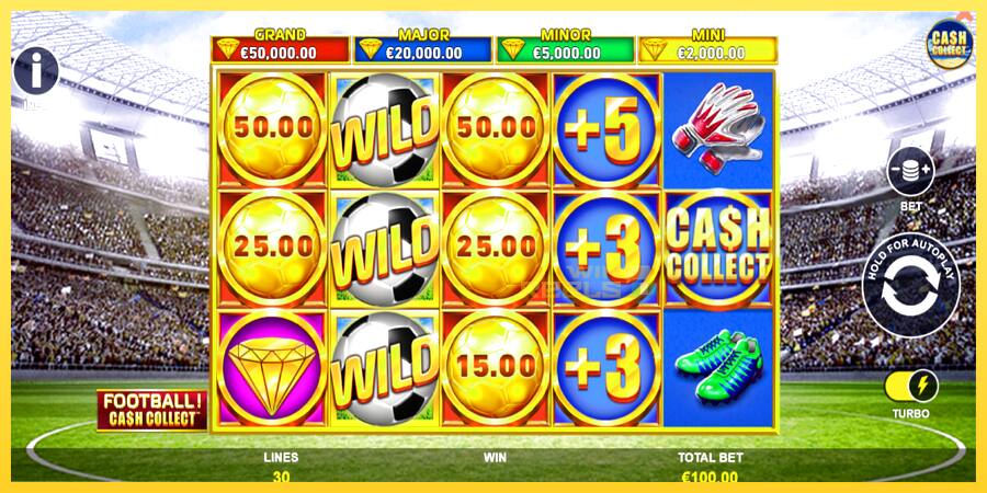 Afbeelding 2 speelautomaat Football Cash Collect PowerPlay Jackpot