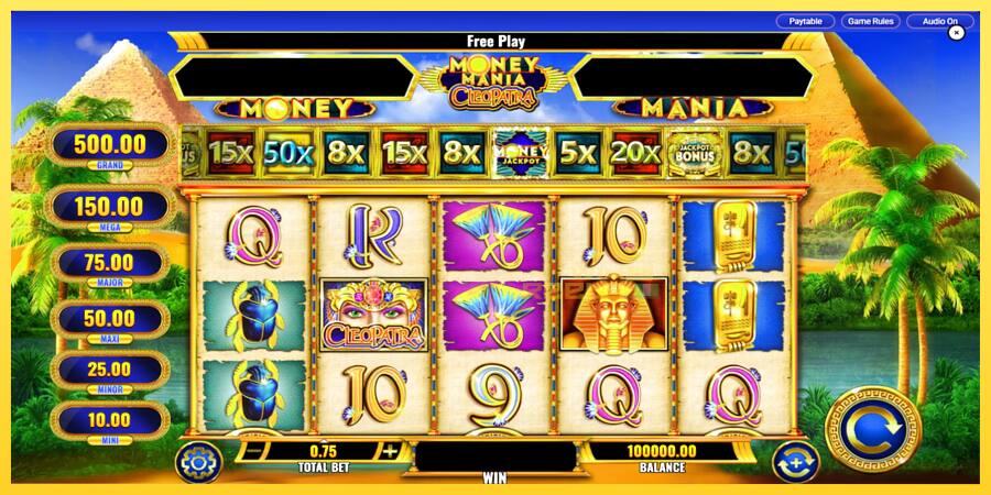 Afbeelding 2 speelautomaat Money Mania Cleopatra