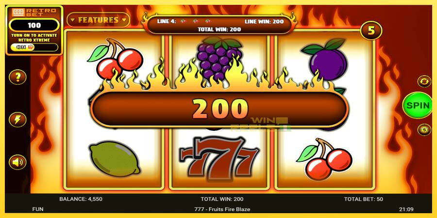 Afbeelding 3 speelautomaat 777 - Fruits Fire Blaze