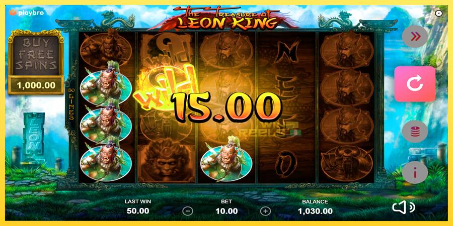 Afbeelding 3 speelautomaat The Treasure of Leon King