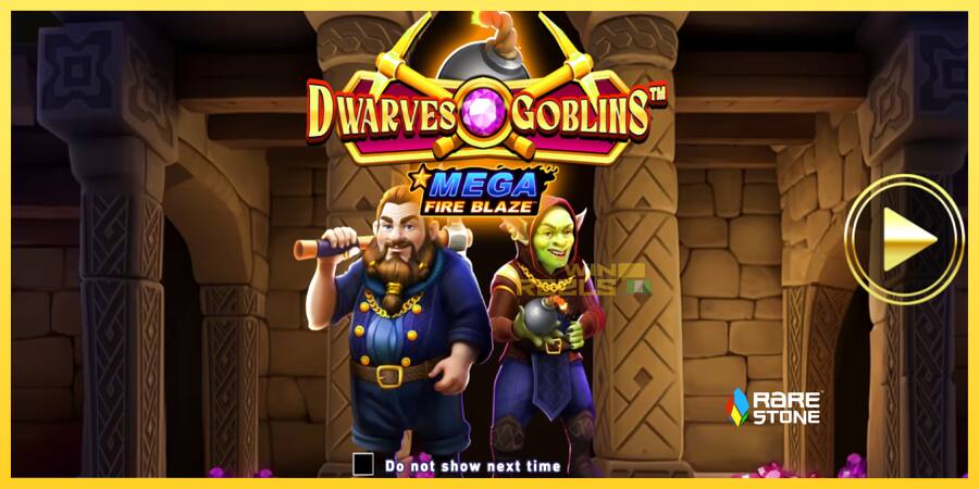 Afbeelding 1 speelautomaat Mega Fire Blaze: Dwarves & Goblins