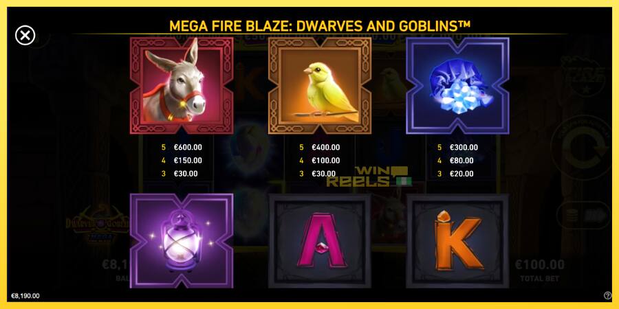 Afbeelding 6 speelautomaat Mega Fire Blaze: Dwarves & Goblins