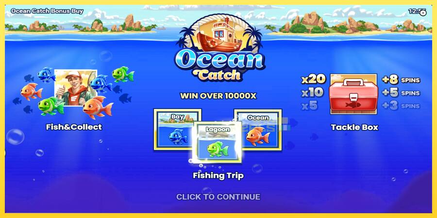 Afbeelding 1 speelautomaat Ocean Catch Bonus Buy