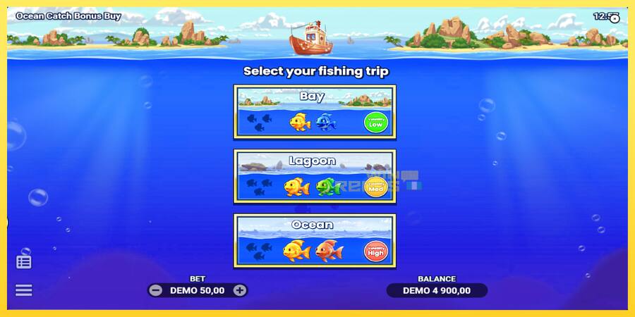 Afbeelding 4 speelautomaat Ocean Catch Bonus Buy