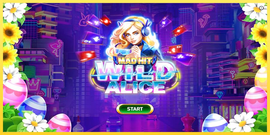 Afbeelding 1 speelautomaat Mad Hit Wild Alice Easter