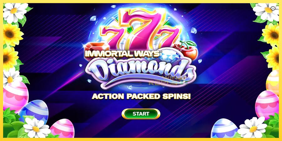 Afbeelding 1 speelautomaat Immortal Ways Diamonds Easter