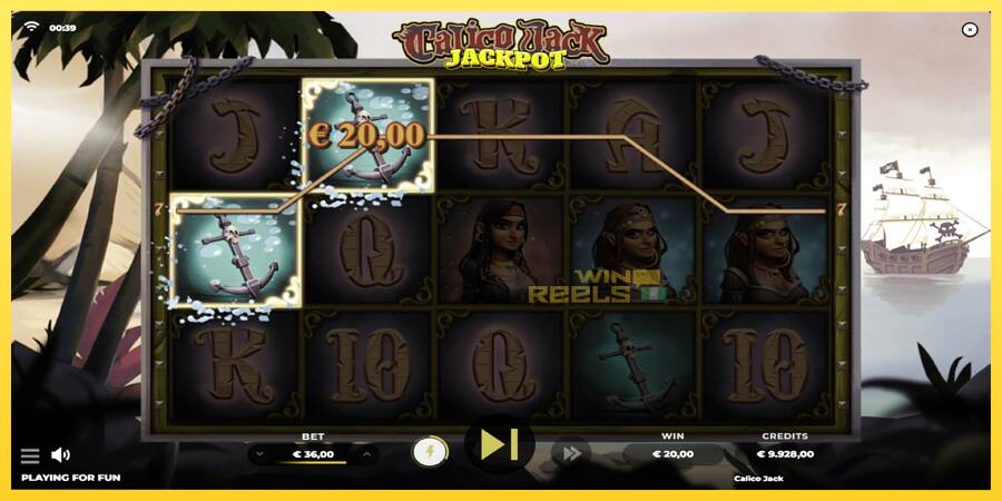 Afbeelding 2 speelautomaat Calico Jack Jackpot