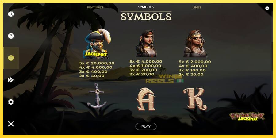 Afbeelding 6 speelautomaat Calico Jack Jackpot