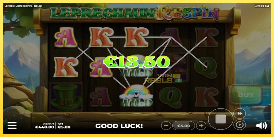 Afbeelding 3 speelautomaat Leprechaun Respin