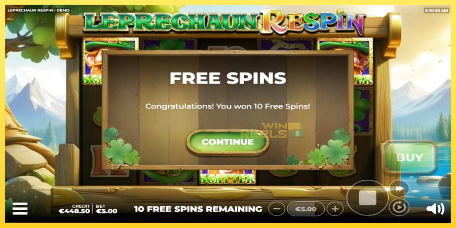 Afbeelding 4 speelautomaat Leprechaun Respin