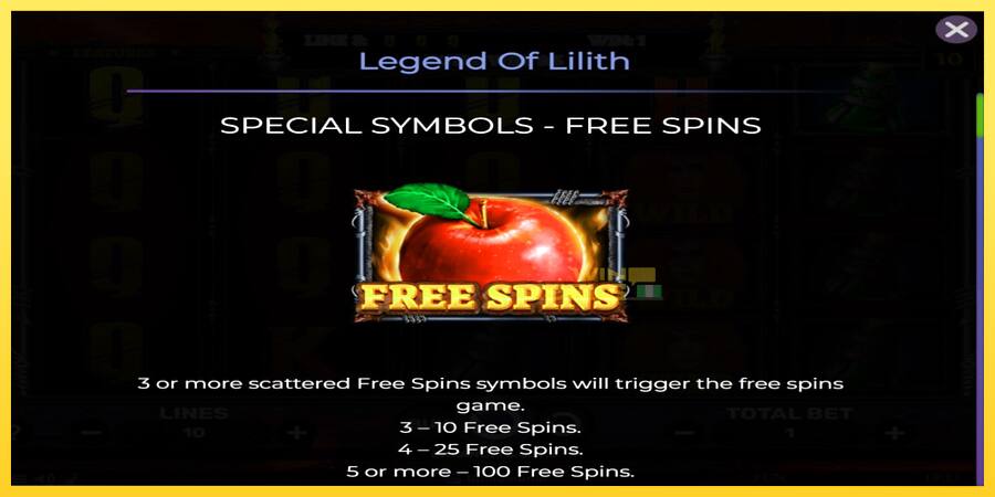 Afbeelding 4 speelautomaat Legend of Lilith