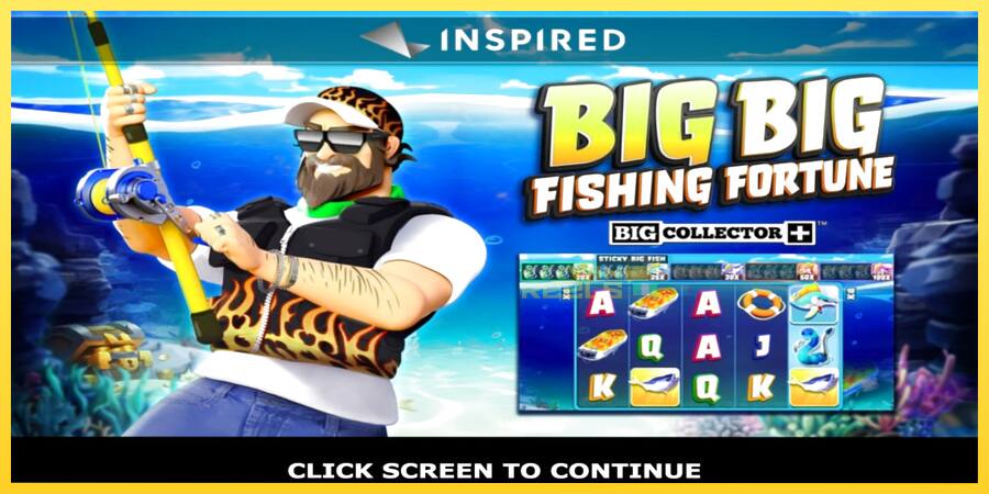 Afbeelding 1 speelautomaat Big Big Fishing Fortune