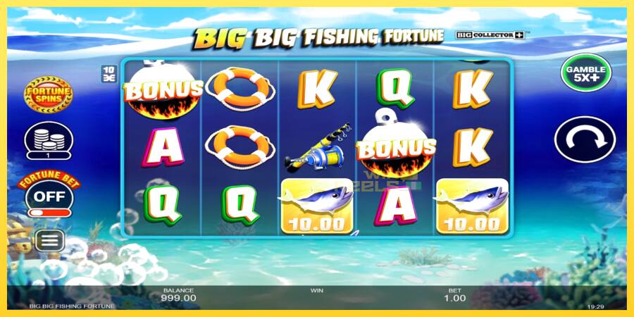 Afbeelding 2 speelautomaat Big Big Fishing Fortune