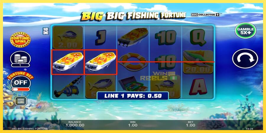 Afbeelding 3 speelautomaat Big Big Fishing Fortune