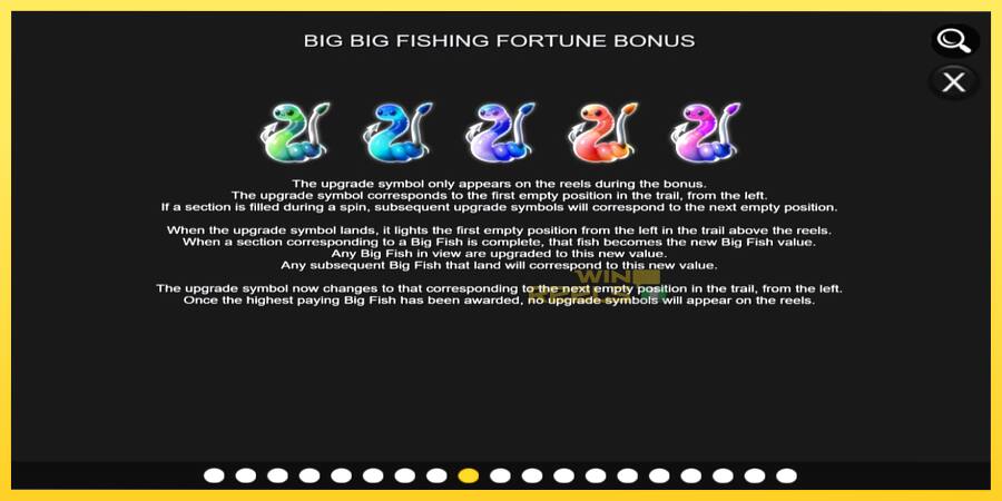 Afbeelding 7 speelautomaat Big Big Fishing Fortune