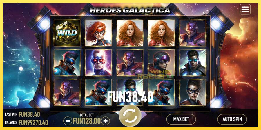 Afbeelding 2 speelautomaat Heroes Galactica