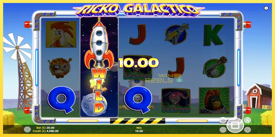 Afbeelding 3 speelautomaat Ricko Galactico