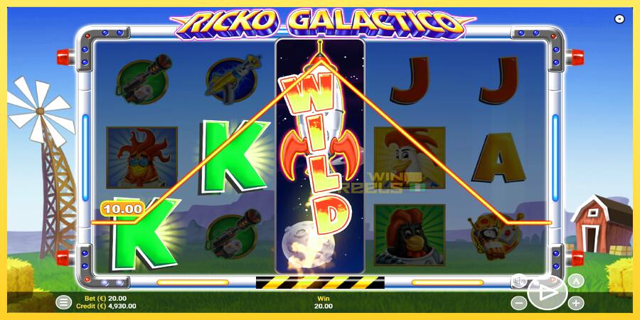 Afbeelding 4 speelautomaat Ricko Galactico