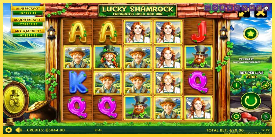 Afbeelding 2 speelautomaat Lucky Shamrock - Enchanted Hold and Win