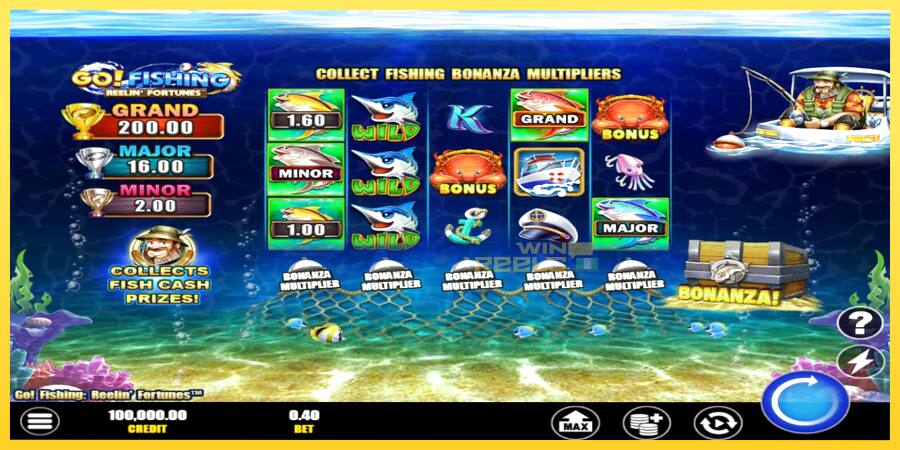 Afbeelding 2 speelautomaat Go! Fishing: Reelin Fortunes