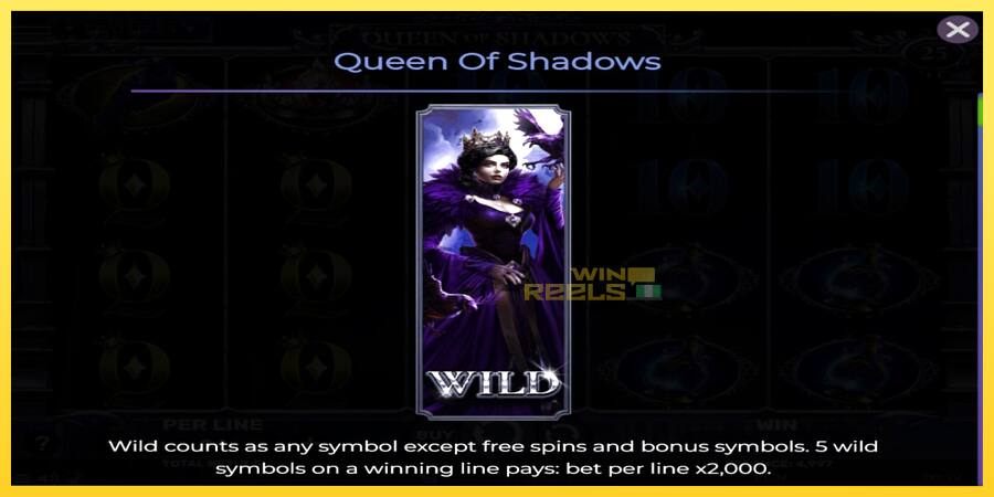 Afbeelding 4 speelautomaat Queen of Shadows