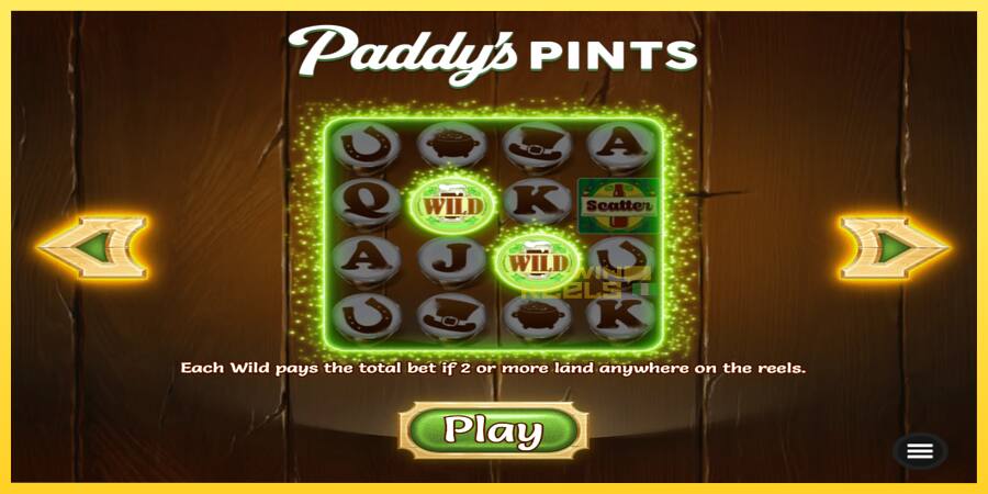 Afbeelding 1 speelautomaat Paddys Pints