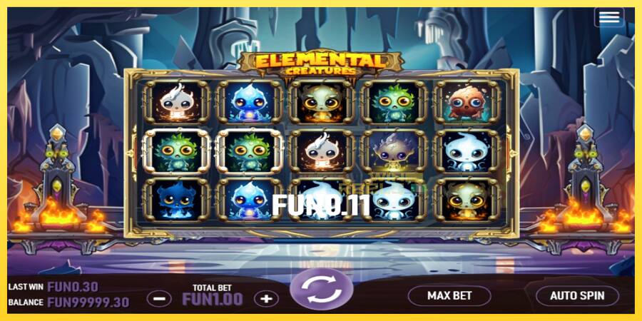 Afbeelding 3 speelautomaat Elemental Creatures