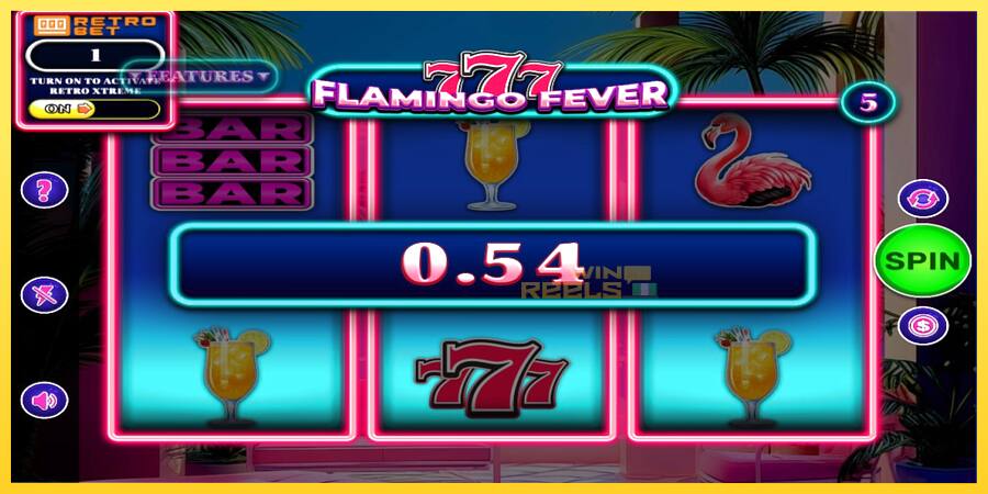 Afbeelding 2 speelautomaat 777 - Flamingo Fever