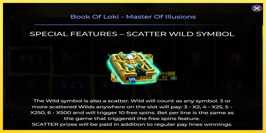 Afbeelding 4 speelautomaat Book Of Loki - Master Of Illusions