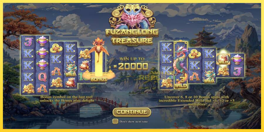 Afbeelding 1 speelautomaat Fuzanglong Treasure