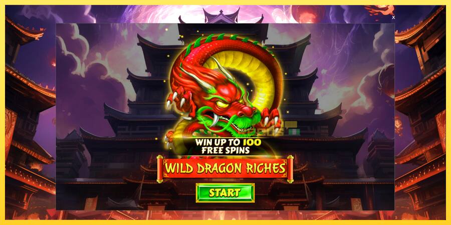 Afbeelding 1 speelautomaat Wild Dragon Riches