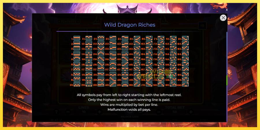 Afbeelding 7 speelautomaat Wild Dragon Riches