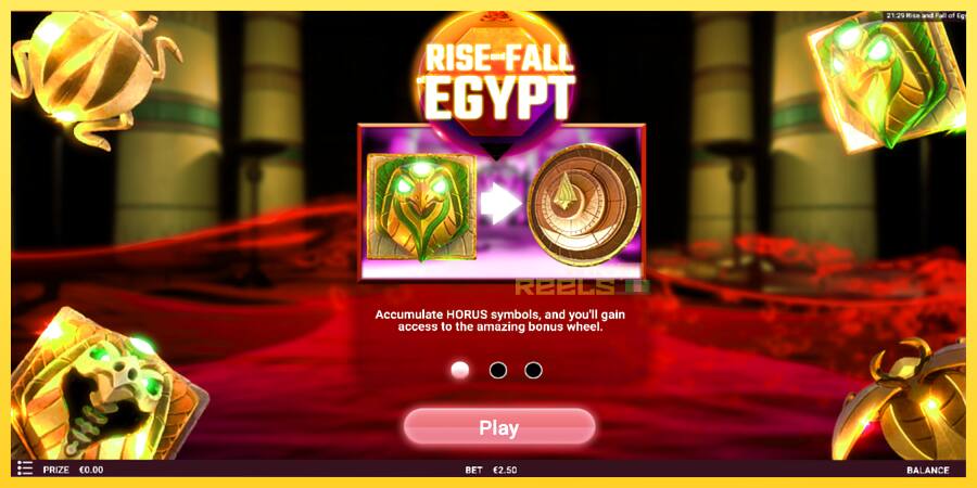 Afbeelding 1 speelautomaat Rise & Fall of Ra