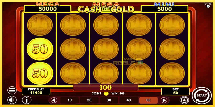 Afbeelding 5 speelautomaat Mega Cash The Gold